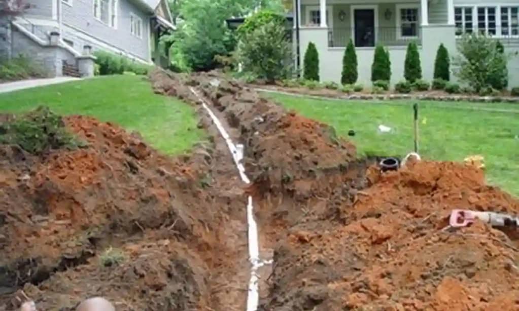 sewer line repair